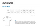 Mens Polo Size Chart